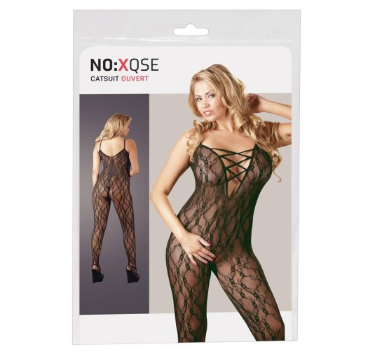 Catsuit schwarz XXL-XXXL